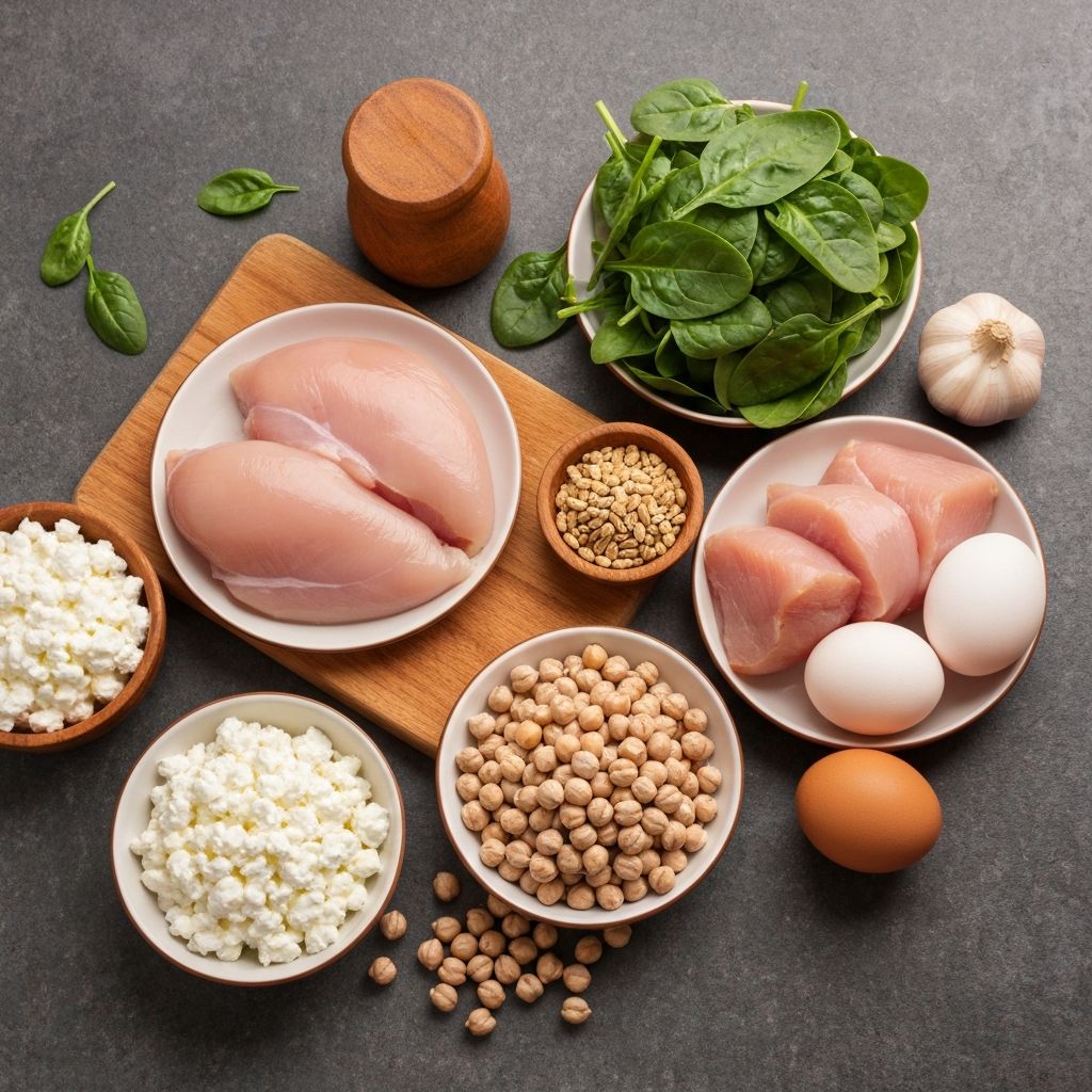 Protein-rich foods for muscle maintenance